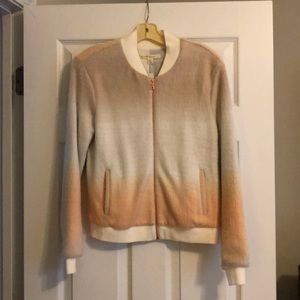 NWT Ombré bomber jacket